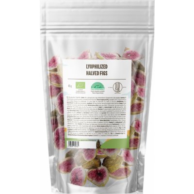 BrainMax Pure Lyophilized Halved Figs Lyofilizované fíky půlky 45 g – Sleviste.cz