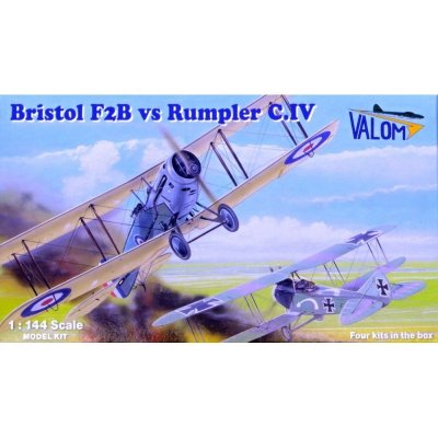 Bristol F2B vs Rumpler C.IV 4in1 Valom 14422 1:144