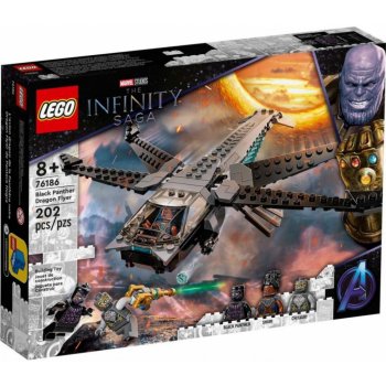 LEGO® Super Heroes 76186 Black Panther a dračí letoun