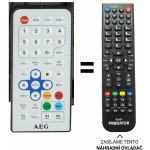 Dálkový ovladač Predátor ECG CTV 4894DVB-T/DVD – Zboží Živě
