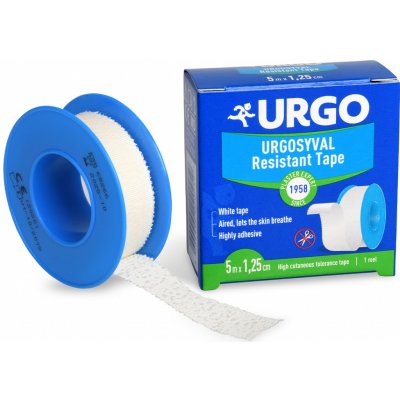 Urgo Syval Fixační náplast bílá 5 m x 1,2 5 cm – Zboží Mobilmania