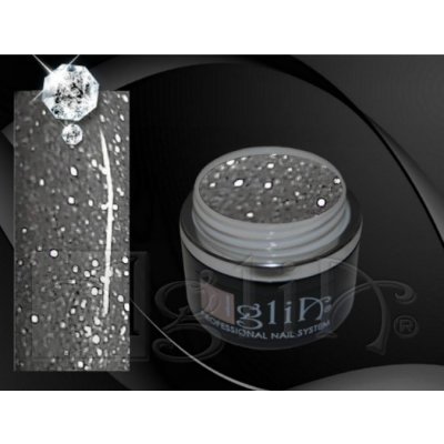 Aglia SILVER GLITTER barevný LED/ UV gel 5 ml – Zboží Dáma