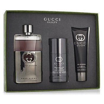 Gucci Guilty Eau Pour Homme EDT 90 ml + deostick 75 ml + sprchový gel 50 ml dárková sada