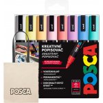 Uni Posca 5M sada 8ks pastelové – Zboží Dáma