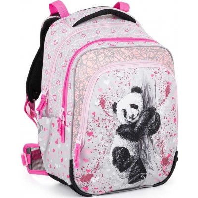 Bagmaster BETA 22 B batoh panda, růžový