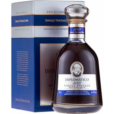 Diplomatico Single Vintage 2005 12y 43% 0,7 l (karton) – Zboží Mobilmania