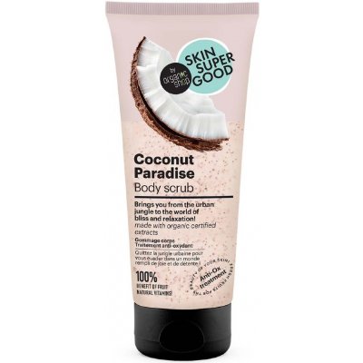 Skin Super Good tělový peeling kokosový ráj 200 ml – Sleviste.cz