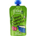 Ella's Kitchen BIO Dětská rýže hruška a jablko 120 g – Zboží Mobilmania