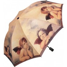 Doppler Magic Fiber Angel dámský plně automatický deštník hnědý