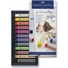 Krejčovská křída a mýdlo Pastelové prašné suché křídy Faber-Castell 12 barev