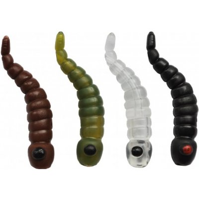 Carp ´R´ Us Červ Mouthsnagger Shorty black černý 8ks – Hledejceny.cz