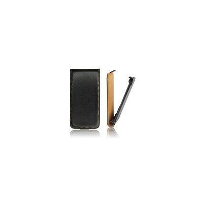 Kožené pouzdro Samsung G386 Galaxy Core LTE černá