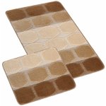 Bellatex Bany oválky béžová hnědá 60x100 cm – Zboží Dáma