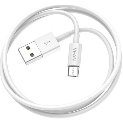 Vipfan X03 USB-Micro USB, 3A, 1m, bílý
