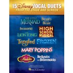 15 Disney Vocal Duets from Stage and Screen for Two Voices and Piano Accompaniment pro dva hlasy a doprovod 979300 – Sleviste.cz