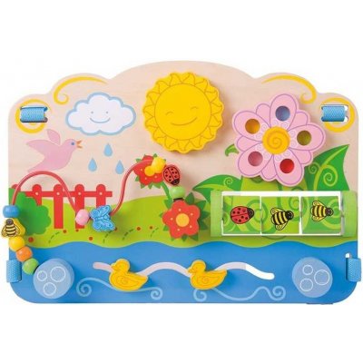 Bigjigs Toys Motorická deska květy – Zbozi.Blesk.cz