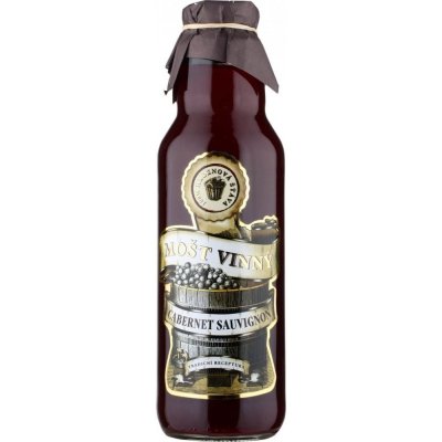 Vinný mošt CABERNET SAUVIGNON 0,75l – Sleviste.cz