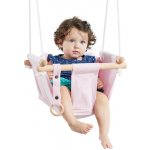 2Kids Toys Dětská textilní houpačka růžová – Sleviste.cz