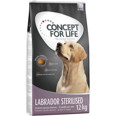 Concept for Life granule, 2 balení - 10 % sleva - Labrador Sterilised (2 x 12 kg)