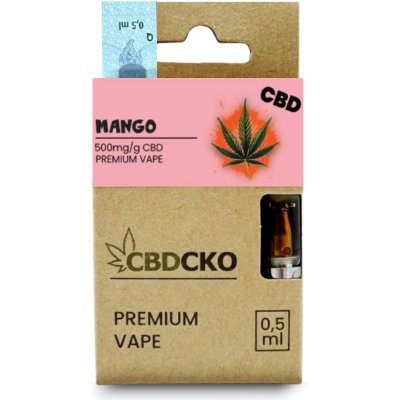 CBDčko CBD Cartridge Mango 0,5 ml – Zboží Dáma