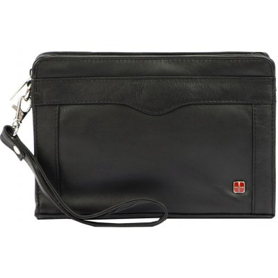 Albatros kožená pánská dokladová taška etue Černá – Sleviste.cz