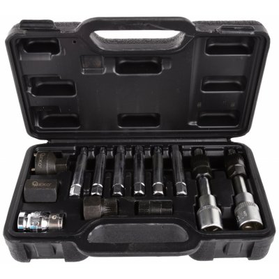 GEKO Sada klíčů a hlavic pro demontáž řemenic alternátorů, 13 ks | Zboží Auto