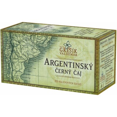 Grešík Argentinský černý čaj 20 x 2,5 g – Zbozi.Blesk.cz