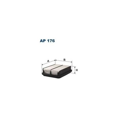 Vzduchový filtr FILTRON AP 176 – Hledejceny.cz