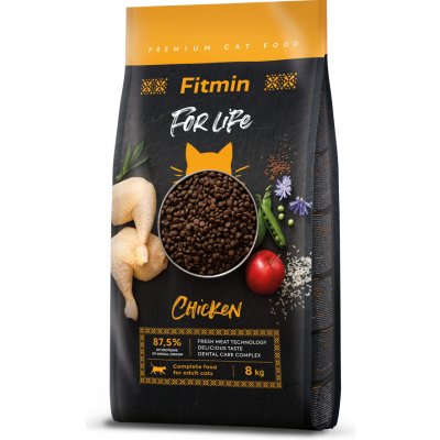 Fitmin cat For Life Adult Chicken 8 kg – Hledejceny.cz