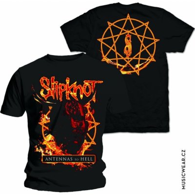 Official Slipknot Antennas To Hell T Shirt Black