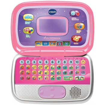 Vtech První notebook růžový CZ