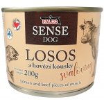 Sokol Falco Sense Dog losos a hovězí 200 g – Sleviste.cz