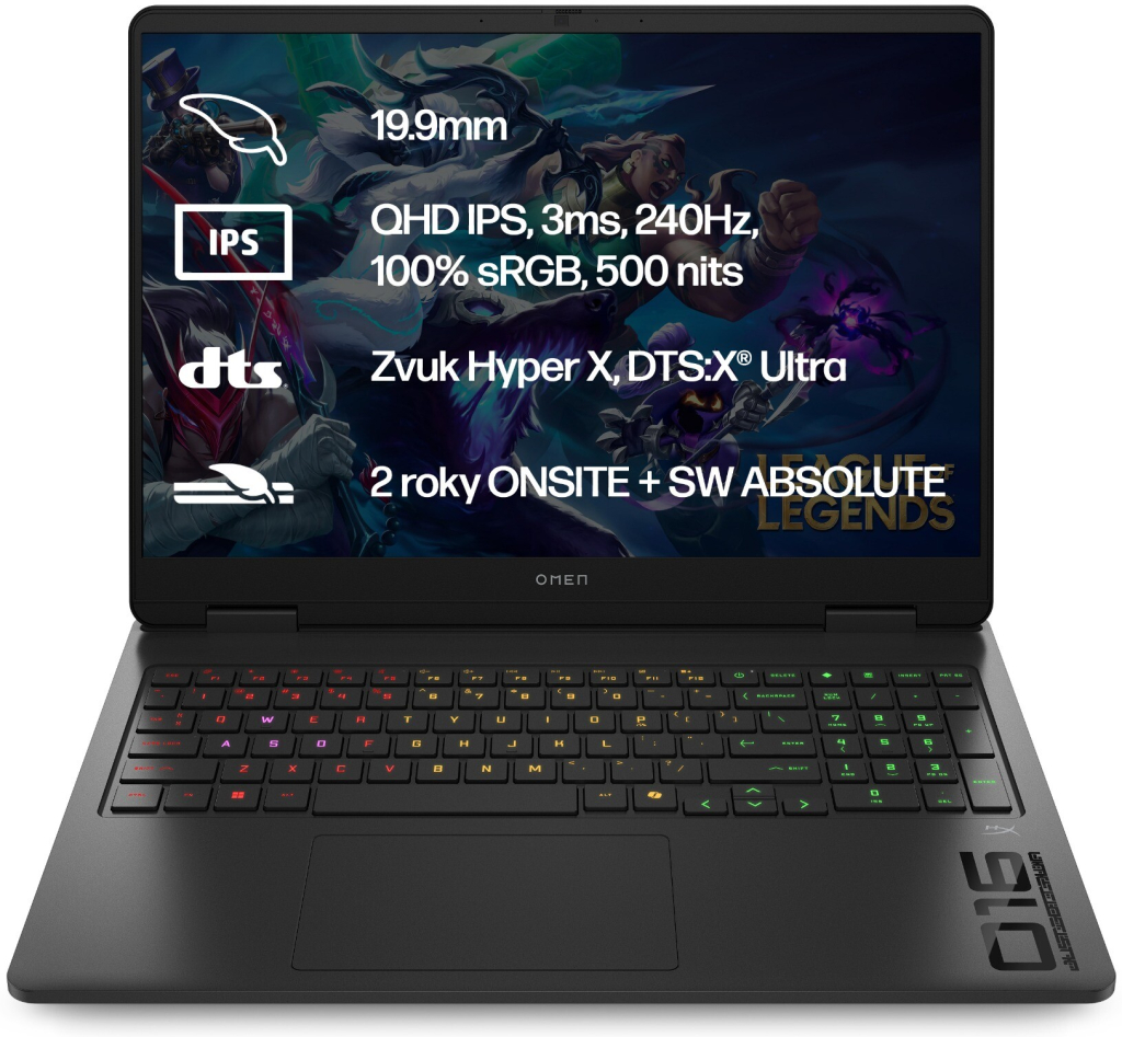 HP Omen Slim 16-an0074nc C2JH0EA