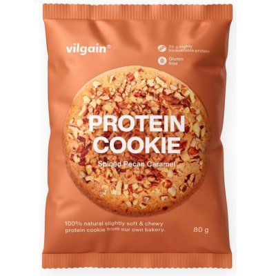 Vilgain Protein Cookie Spiced pecan caramel 80 g – Zbozi.Blesk.cz