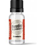 Foodie Flavours Přírodní koncentrované aroma 15 ml jahoda – Hledejceny.cz