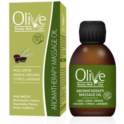 OliveBeauty medicare Olivový aromaterapeutický masážní olej 90 ml