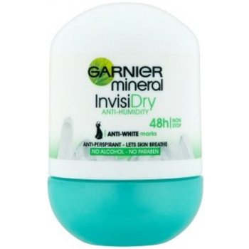 Garnier Mineral Invisi Dry antiperspirant roll-on 48h (Anti White Marks) 50 ml