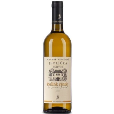 Jedlička Ryzlink Rýnský Pozdní sběr 12,5% 0,75 l (holá láhev) – Hledejceny.cz