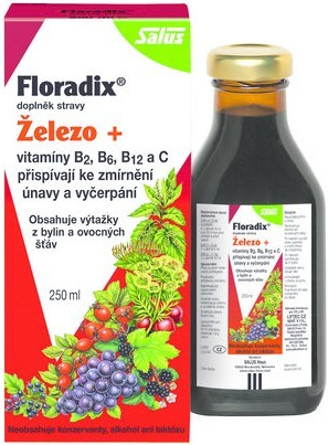 Salus Floradix železo+ 250 ml od 259 Kč - Heureka.cz