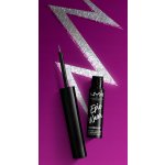NYX Tekuté oční linky metalické Professional Makeup stříbrné 3,5 ml – Zboží Dáma
