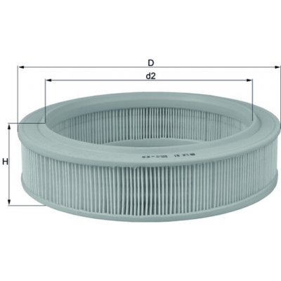 Vzduchový filtr MAHLE ORIGINAL LX 81 (LX81) – Hledejceny.cz