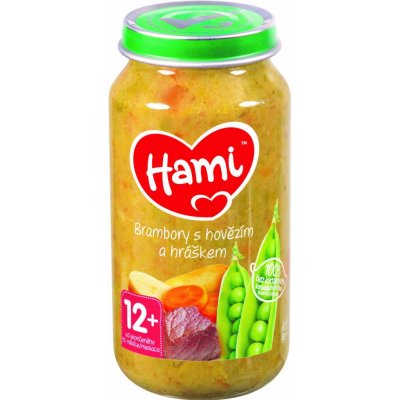 Hami Brambory s hovězím a hráškem 250 g – Hledejceny.cz