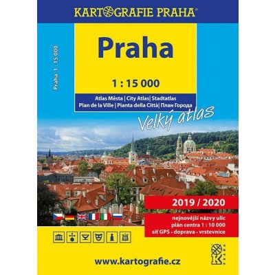 Praha – Velký atlas, 1 : 15 000 – Zboží Mobilmania