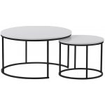 Kondela Iklin set 2 bílý, černý – Sleviste.cz