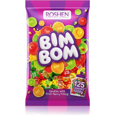 Roshen Bim-Bom tvrdé bonbony 1 kg – Zboží Dáma