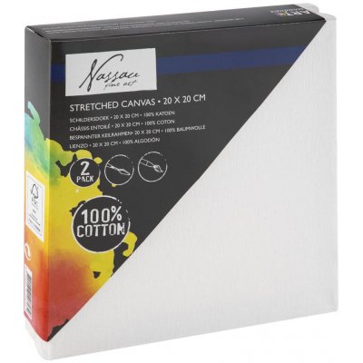 RMS Plátno na malování 20x20 cm 2 ks – Sleviste.cz