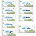 WATERWIPES 100% BIO odbouratené ubrousky 9 x 60 ks – Zboží Dáma