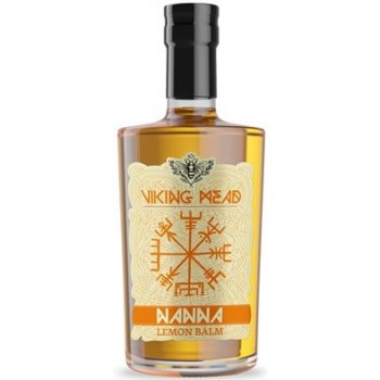 Hřebečská medovina Viking Mead Nanna Lemon Balm klášterní 0,5 l