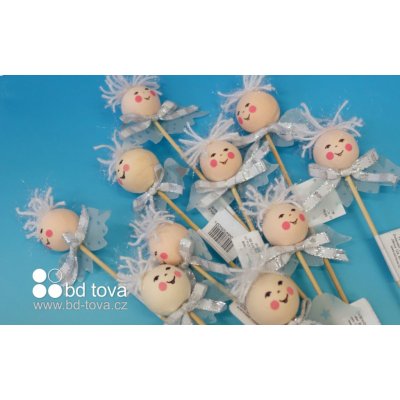 BD-TOVA Anděl hlava malý - zápich 10 ks – Zbozi.Blesk.cz