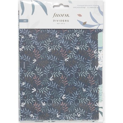 Filofax Botanical rozdělovače do diáře A7 6 ks – Zboží Živě
